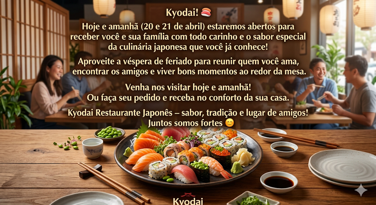 Restaurante Japonês Kyodai Sorocaba