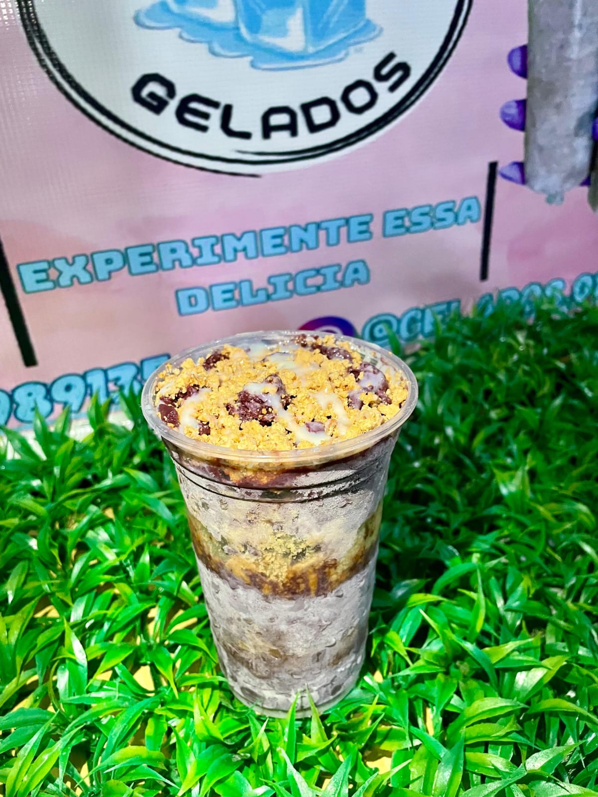 Gelados açaí e sacolé gourmet