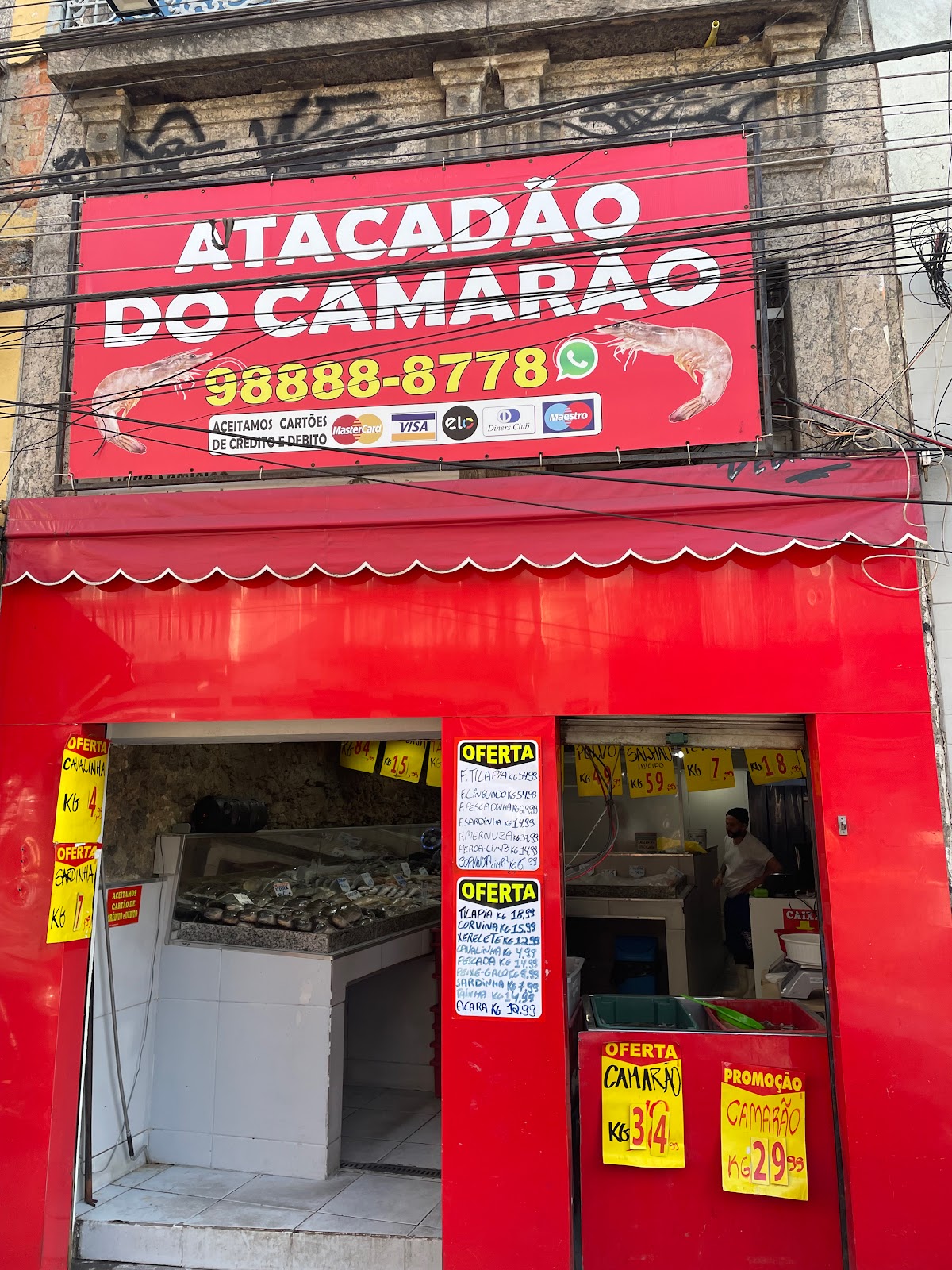 Atacadão do Camarão - (Centro, RJ)
