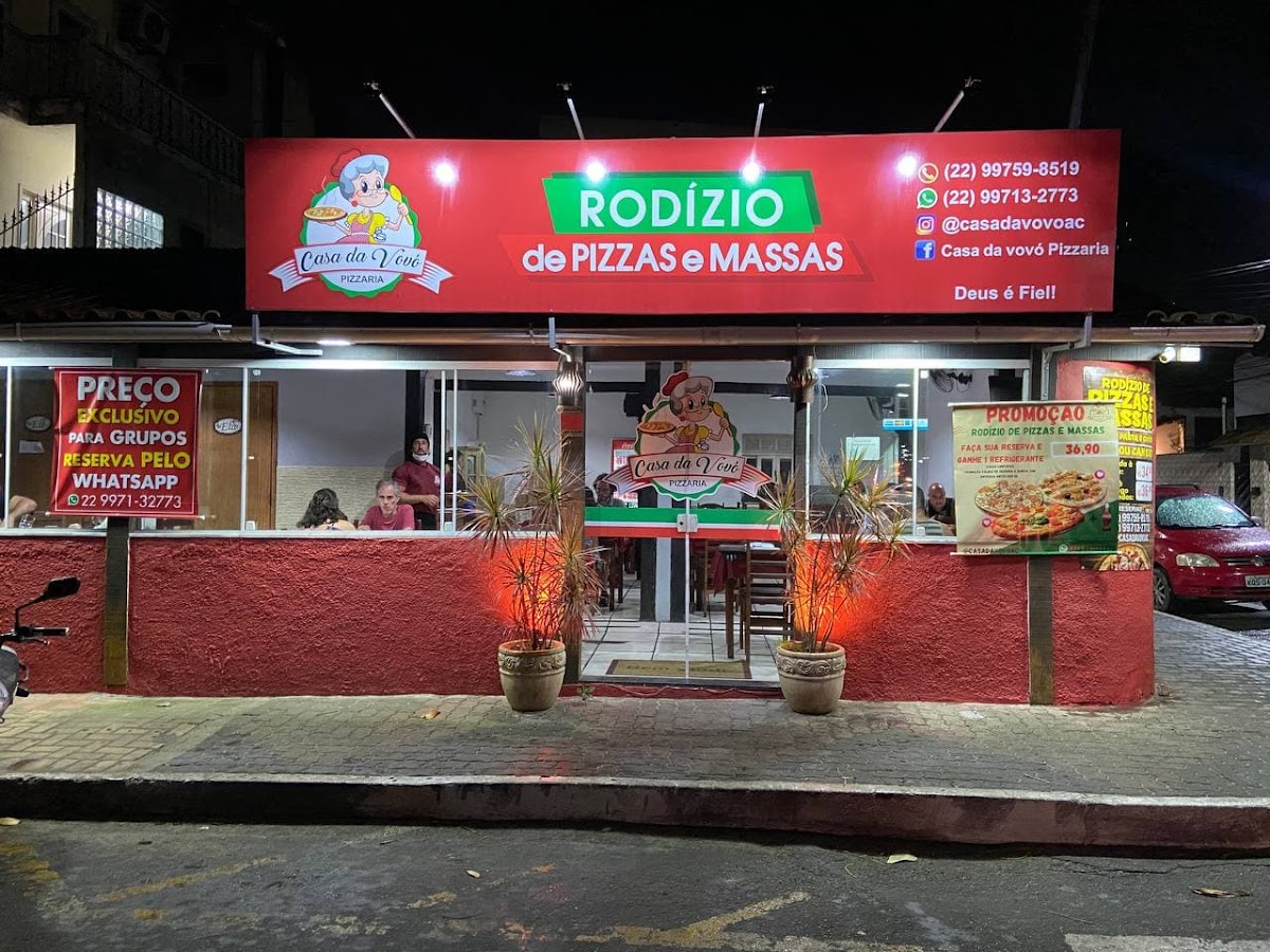 Foto de Rodízio de Pizzas & Massas - Pizzaria Casa da Vovó - Arraial do Cabo