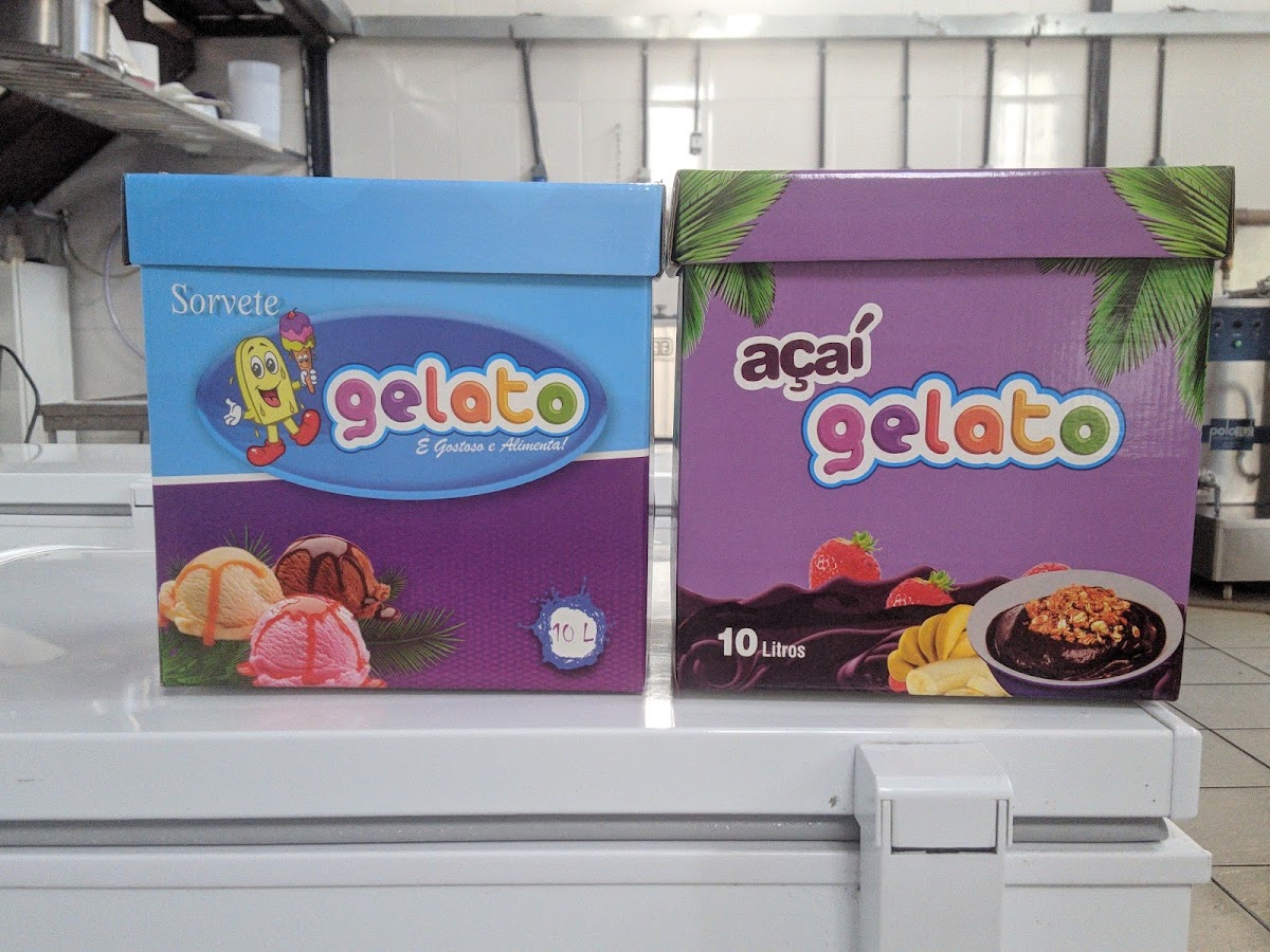 Sorvete Gelato Mais Sabor